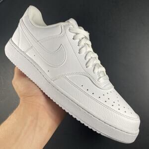 Mens Size 11 - Nike Court Vision NN Low "Triple White" Casual Shoes - DH2987-100